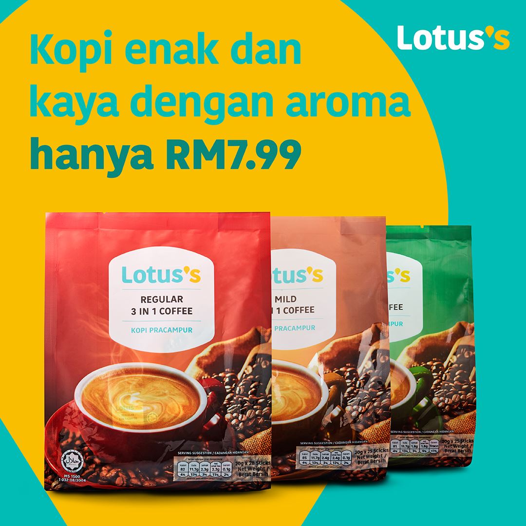 Tesco Lotus’s online shopping instant coffee