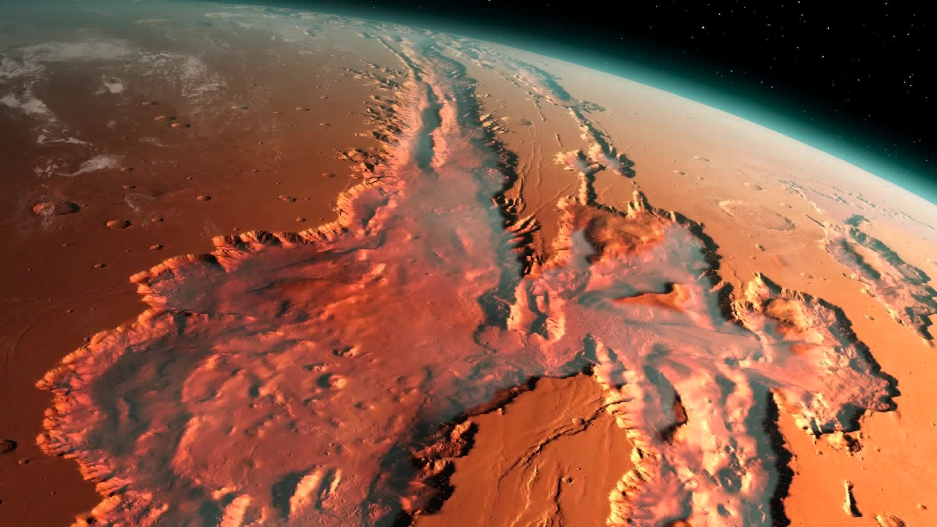 takungan air yang besar ditemui di planet marikh