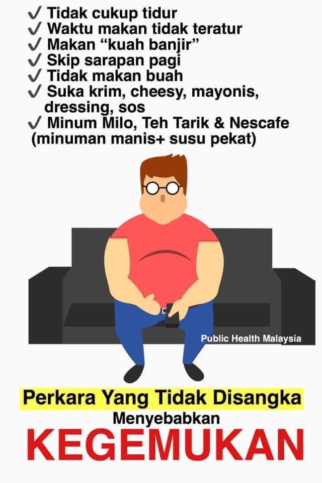 suka ‘kuah banjir’ antara perkara tak disangka punca gemuk