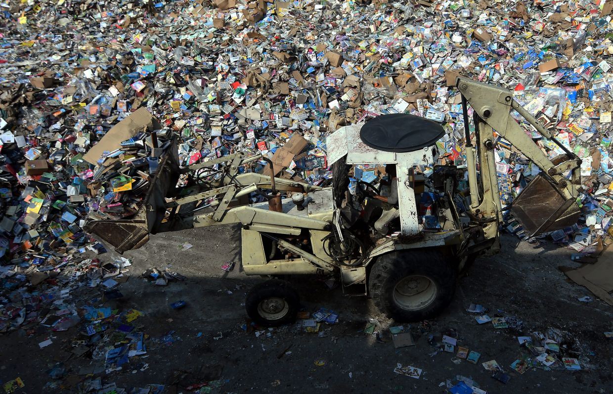 over 2 million books at bookxcess warehouse ruined by flood