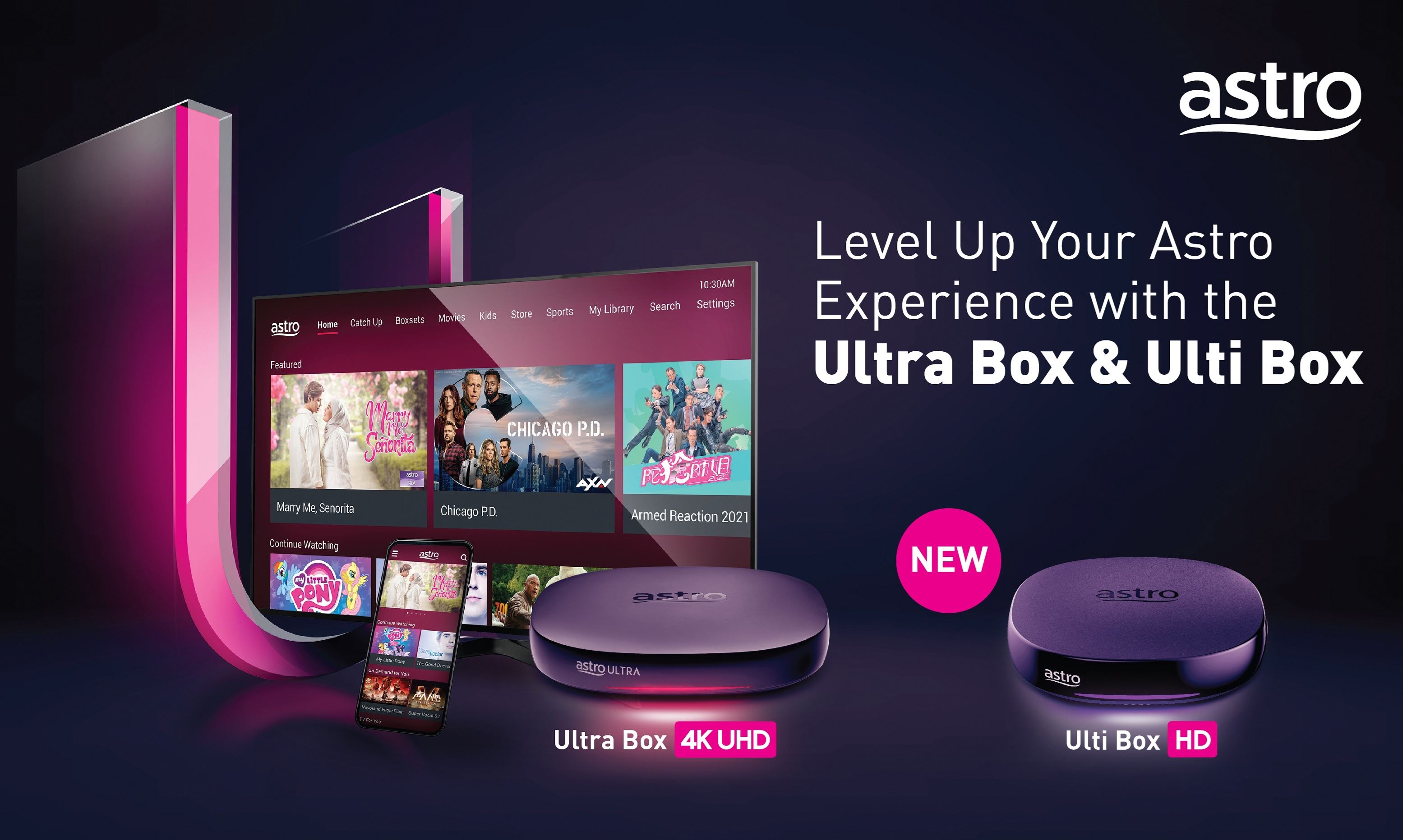 astro lancar ulti box, kotak tv generasi baharu pada resolusi hd