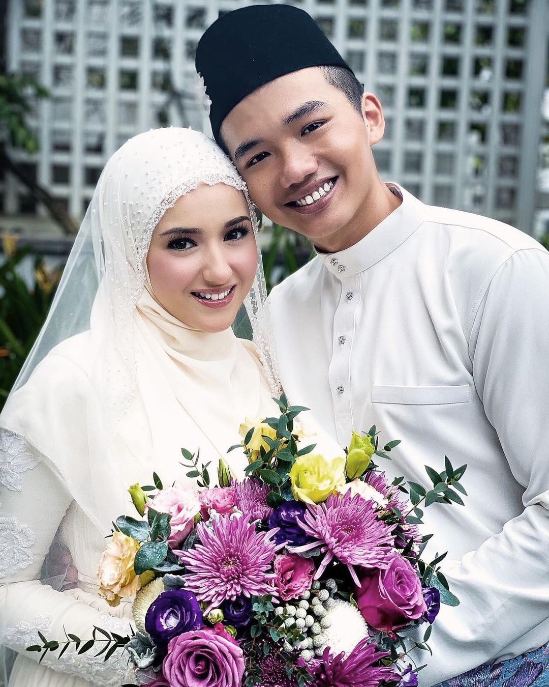 hannah delisha dah kahwin selepas lima tahun menjalinkan hubungan