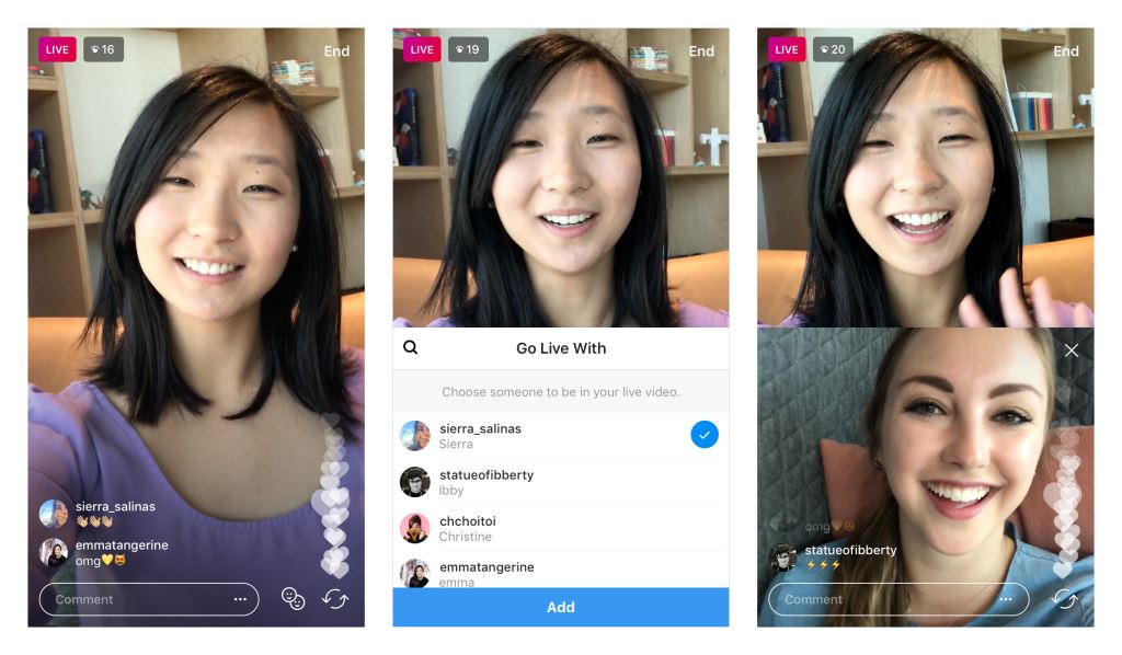 instagram will soon be launching live streams with more than 2 people