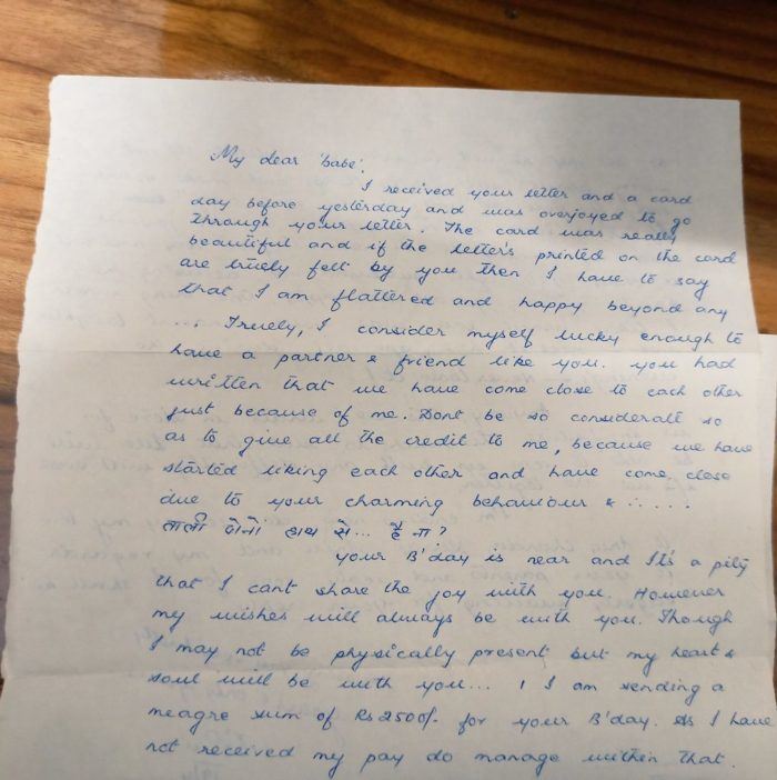 son shares parent’s love letter from 21 years ago