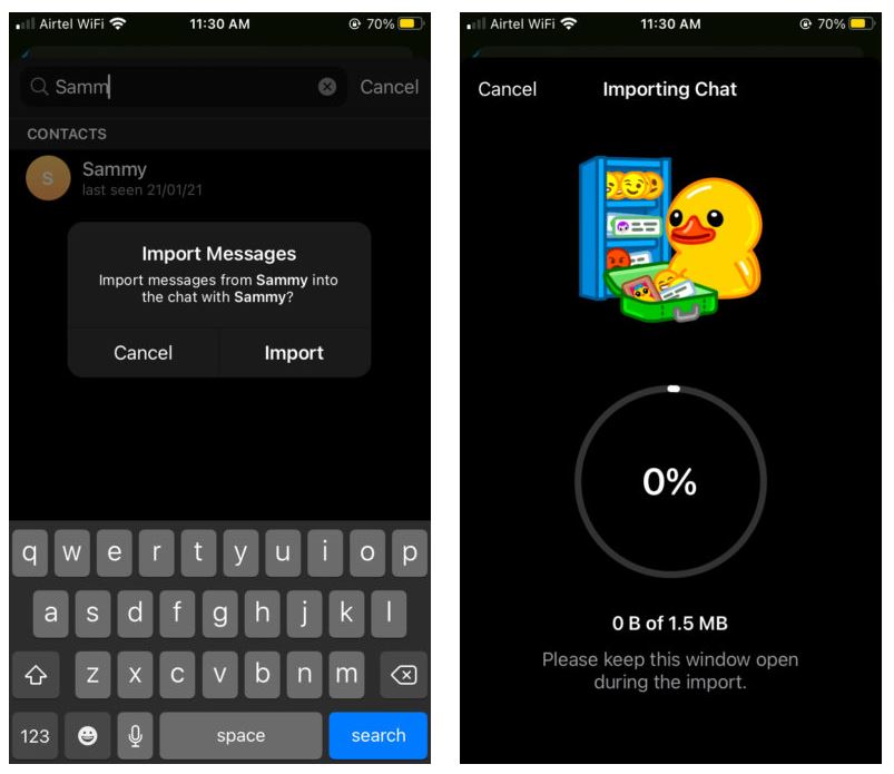 cara pindahkan semua mesej daripada whatsapp ke telegram