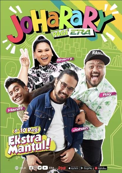 sherry alhadad gandingan baharu di johara, ‘‘confirm lagi pecah perut ni..’’