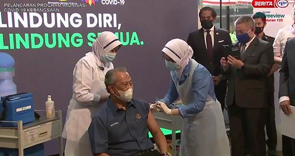 【新冠肺炎疫苗】诺希山完成首剂疫苗接种💉