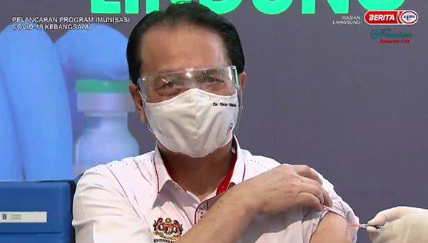 【新冠肺炎疫苗】诺希山完成首剂疫苗接种💉