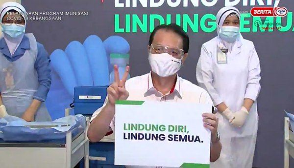 【新冠肺炎疫苗】诺希山完成首剂疫苗接种💉