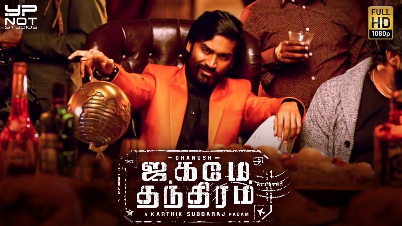 jagame thanthiram teaser promises a funny dark comedy by dhanush and karthik subbaraj!