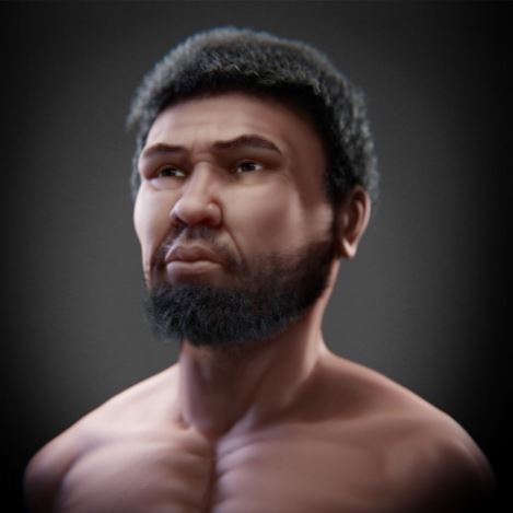 akhirnya lakaran wajah perak man ditunjukkan pada umum