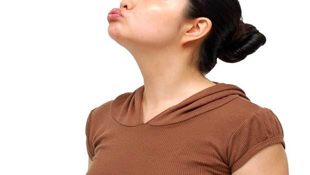 8 cara paling efektif nak hilangkan double chin 