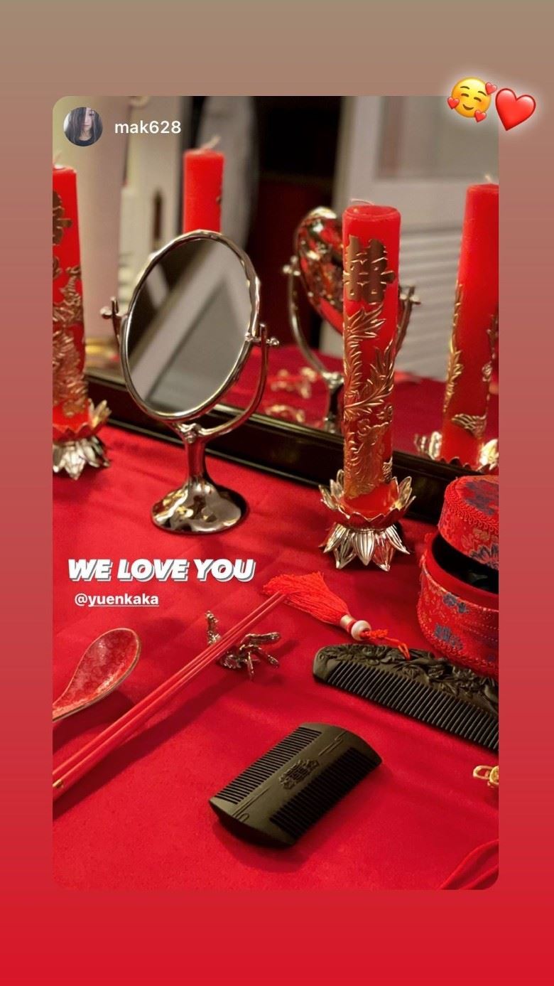 恭喜！汤怡今天嫁麦秋成！隔着口罩亲吻好sweet啊❤️