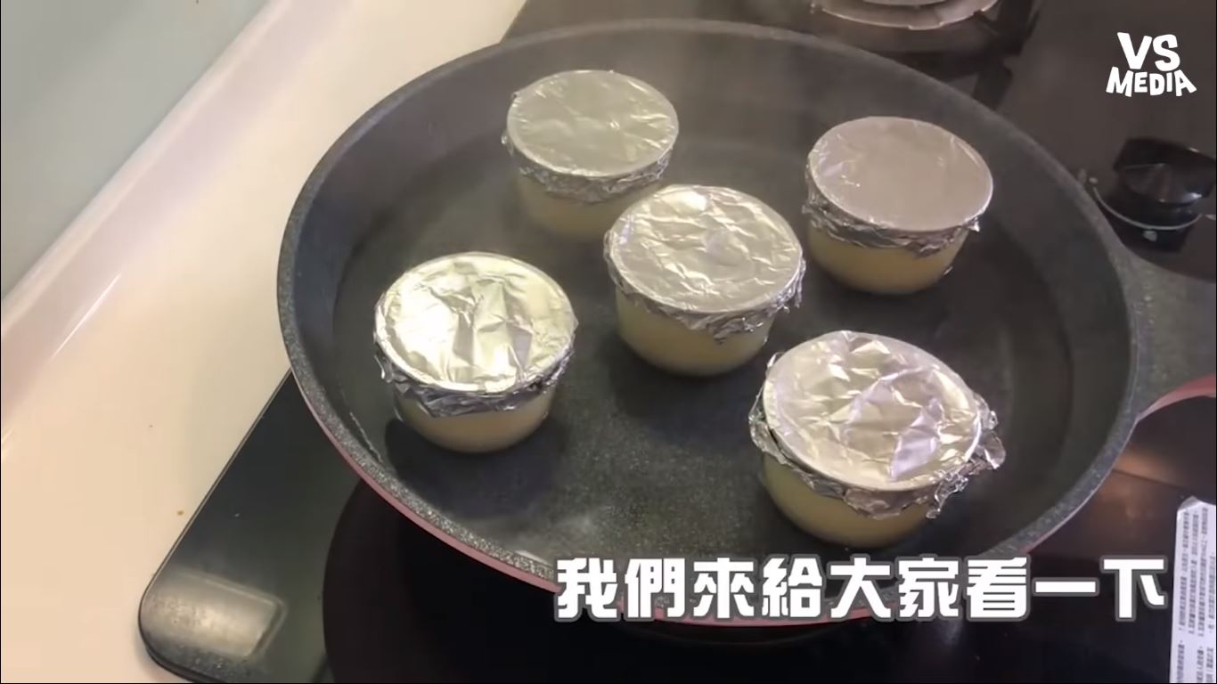 小资女料理！免烤箱焦糖布丁教学！
