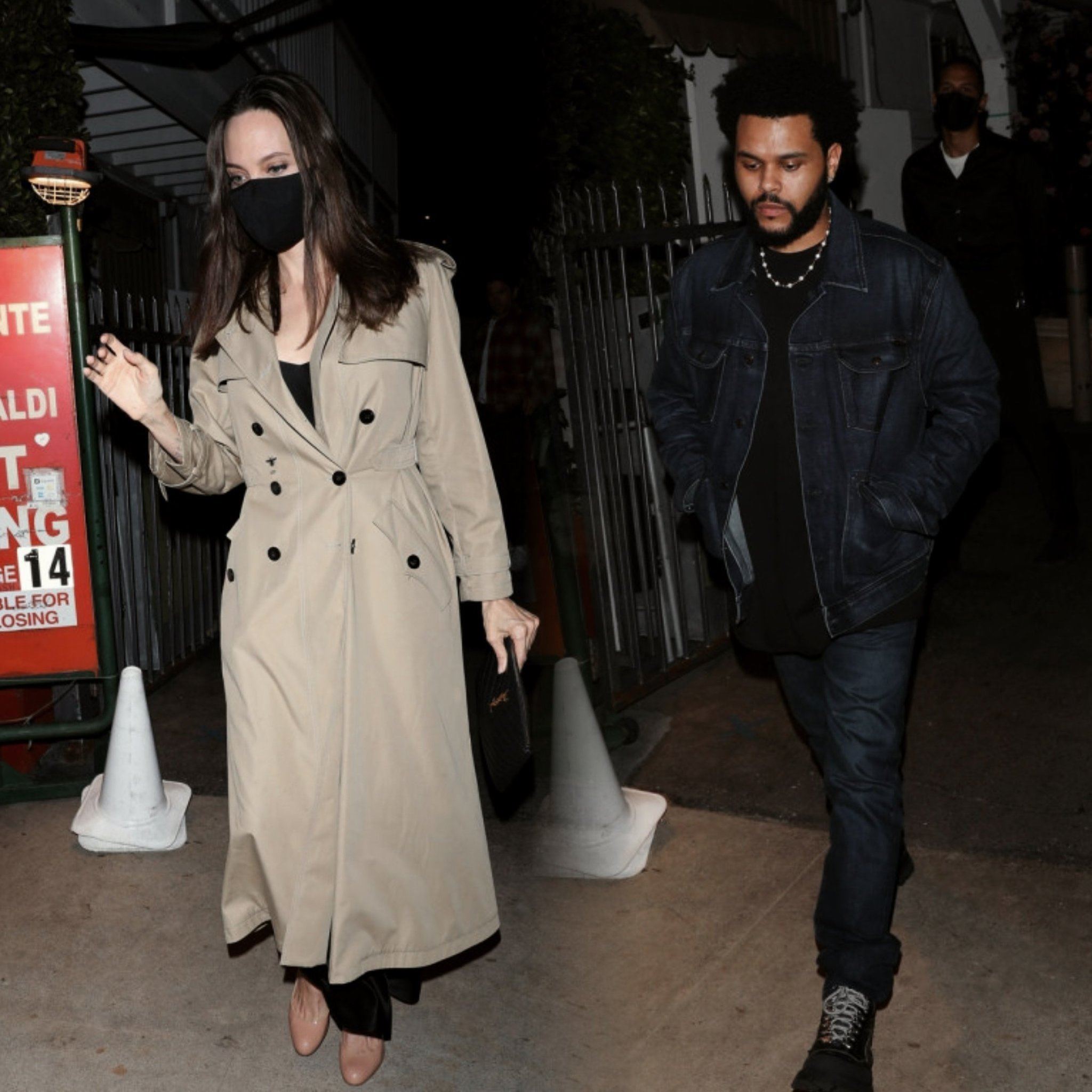 angelina jolie & the weeknd spark romance rumours after a night out