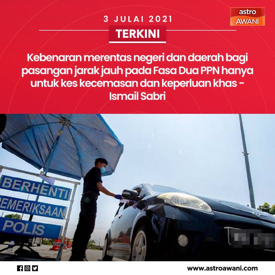 lima negeri beralih ke fasa dua pelan pemulihan negara