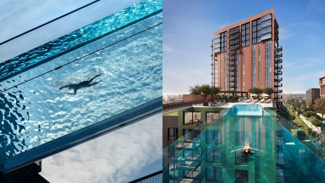 kolam renang ‘terapung’ pertama di dunia kini dibuka di london