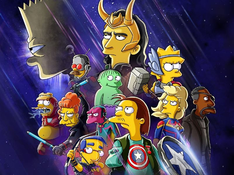 the simpsons assemble! the good, the bart and the loki premieres july 7th!
