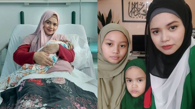 yatt hamzah selamat bersalin, timang cahaya mata lelaki pertama