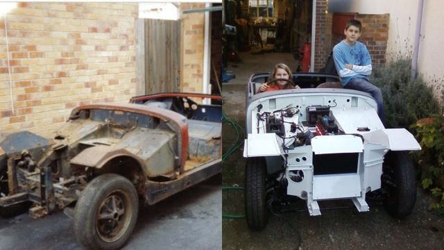 demi perkahwinan anak, bapa nekad ‘modify’ kereta sport lama berusia hampir 27 tahun