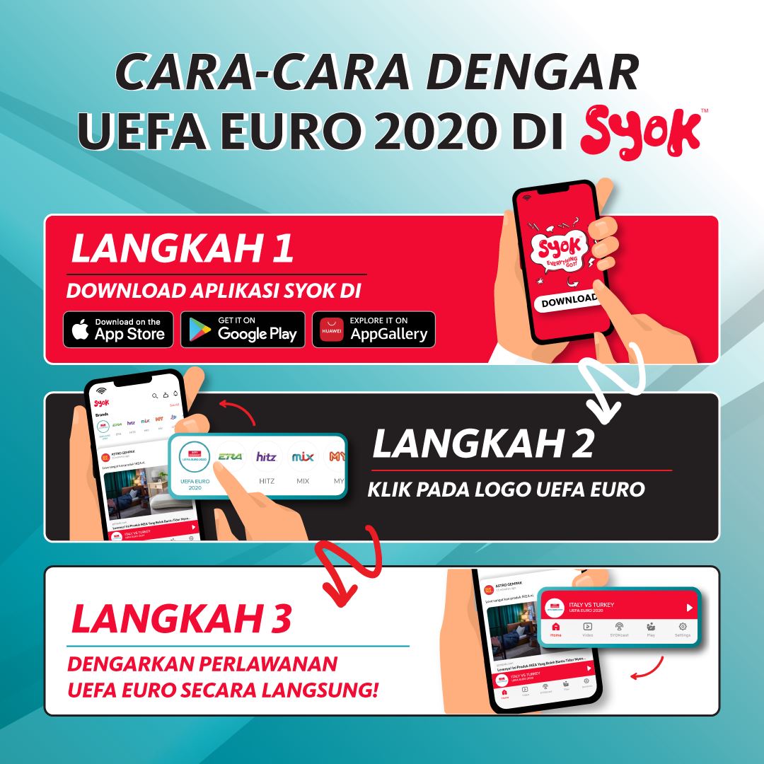 dengarkan uefa euro 2020 secara live di syok!