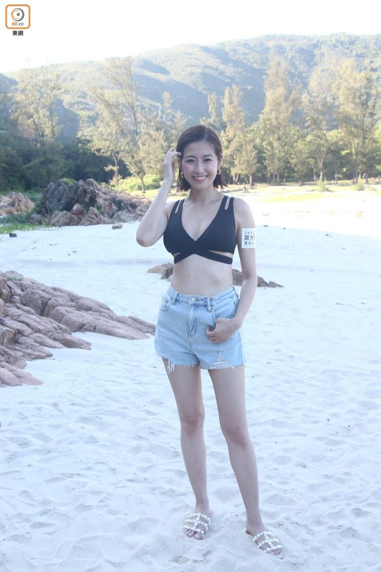 比基尼上阵拍广告❗️陈自瑶大秀傲人身材🔥