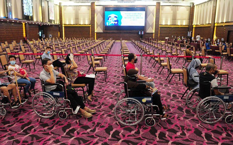 petugas positif covid-19, ppv idcc shah alam ditutup hari ini