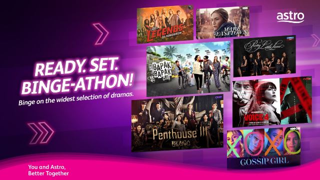 pelanggan astro kini boleh nikmati lebih banyak seleksi drama hollywood, korea & tempatan!