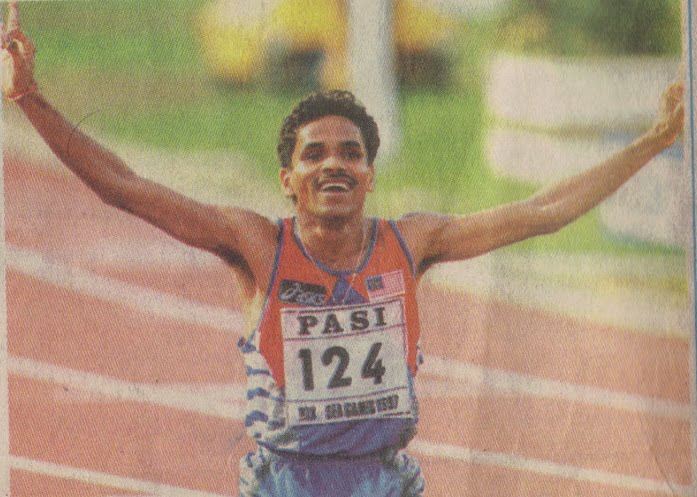 m ramachandran the southeast asian athletics runner king!