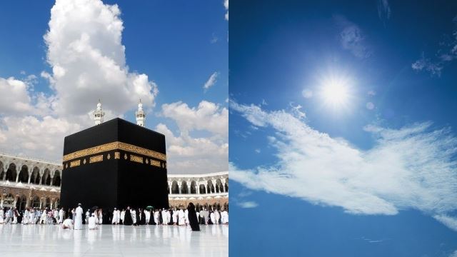 fenomena matahari tegak di atas kaabah, umat islam berpeluang semak arah kiblat hari ini