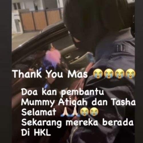 datin rebecca resah apabila dua pembantu rumah alami sesak nafas, syukur individu bantu hantar ke hospital