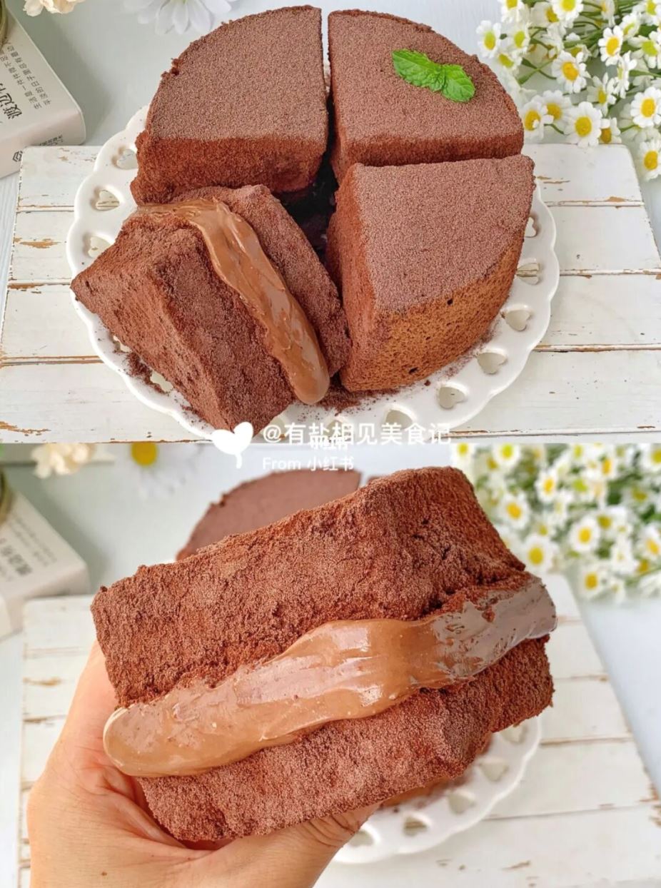 巧克力控一定爱到爆❗️巧克力冰乳酪蛋糕做法大公开🍫