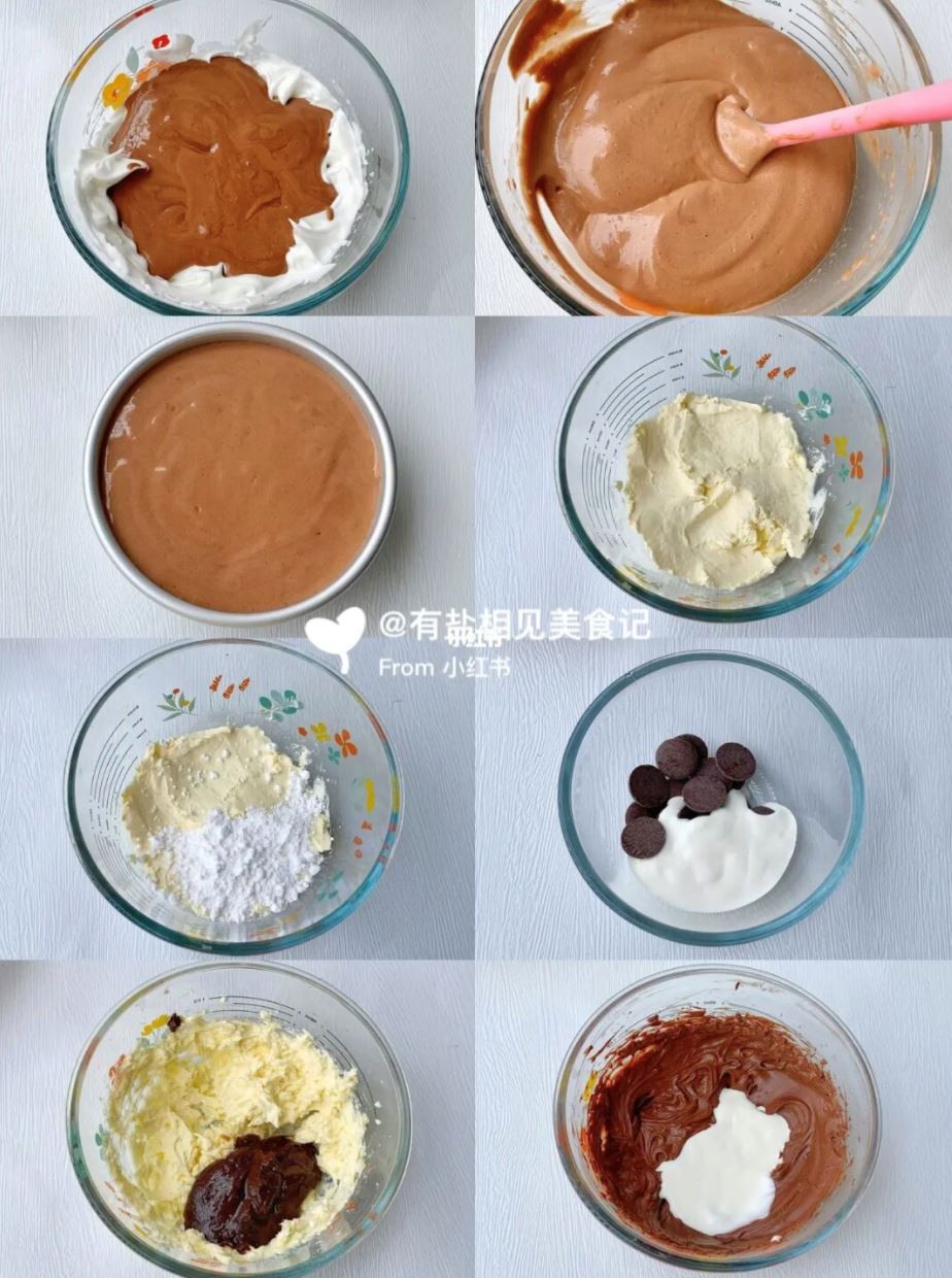 巧克力控一定爱到爆❗️巧克力冰乳酪蛋糕做法大公开🍫