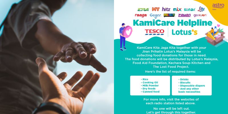 astro radio extends ‘kamicare helpline’ charity drive