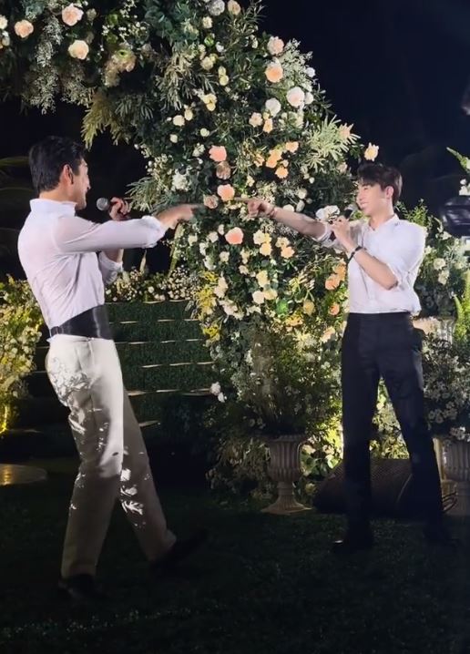 【影片】陈立农带伤上阵王彦霖婚礼❗️更同台合唱 网友赞神仙友谊❤️