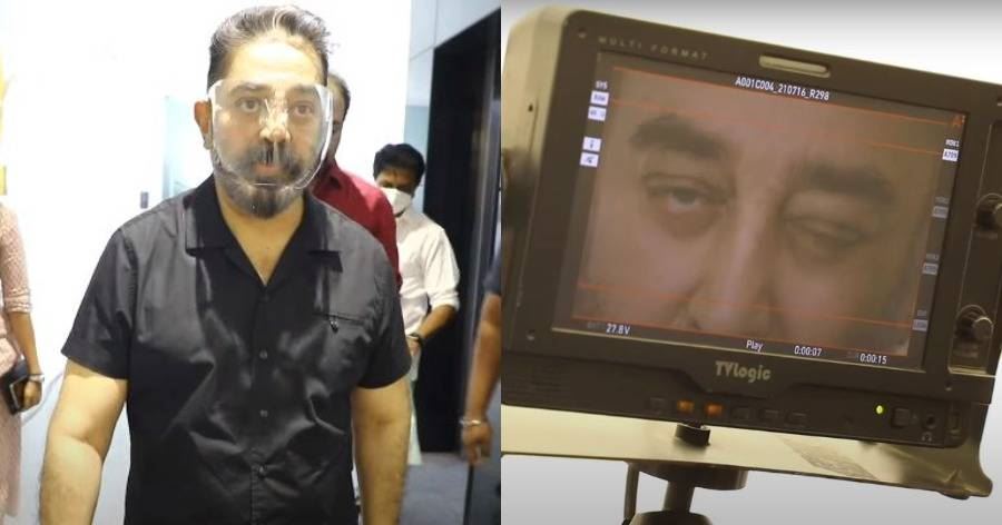 vikram’ starts with kamal’s iconic wink!  