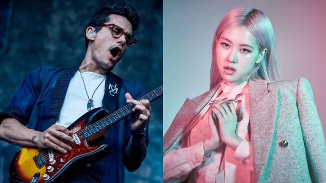 rosé blackpink terima kejutan, john mayer hadiahkan gitar ‘pink’ istimewa