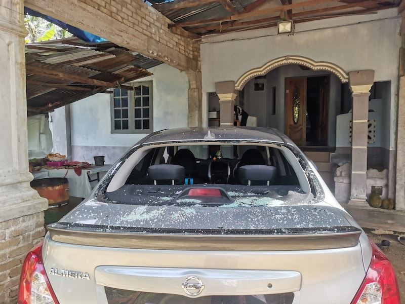 man receives help from minister after rm500 durian fell onto his car and broke the rear window