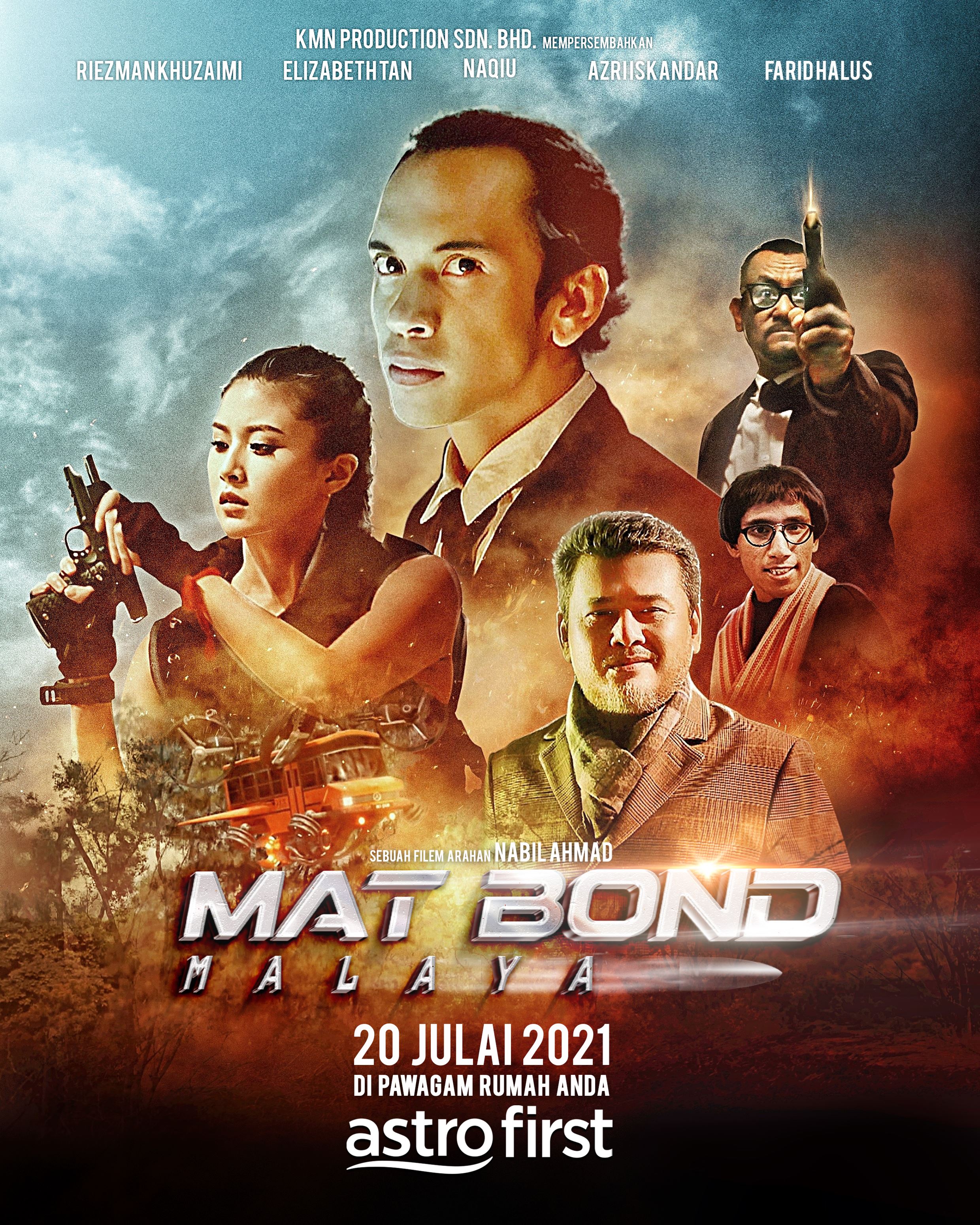 'mat bond malaya' taruhan sulung nabil!