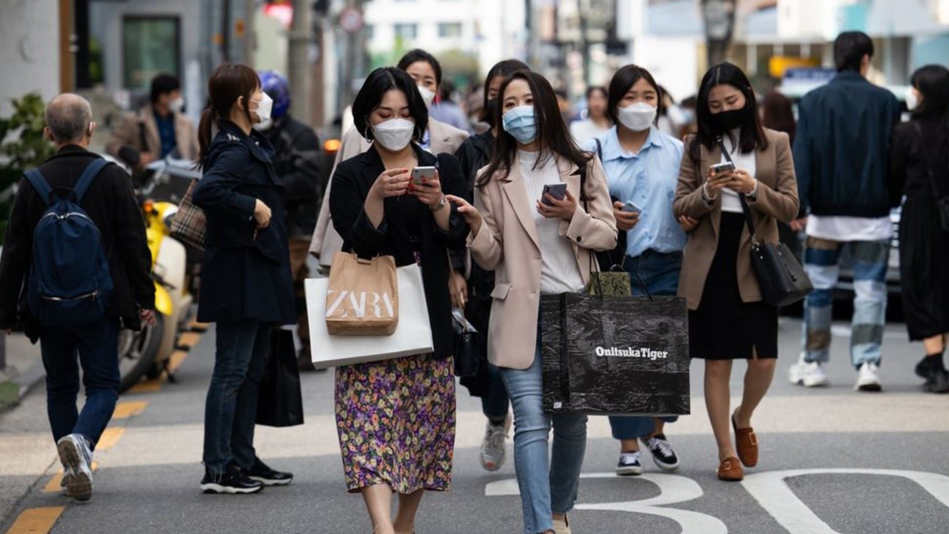 south korea reports highest daily increase with 1,842 covid-19 cases.