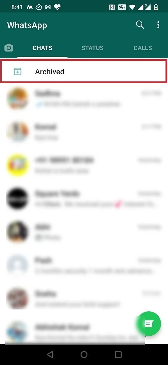 rimas tengok kotak ‘archive chat’ dekat whatsapp? ini cara nak buang!