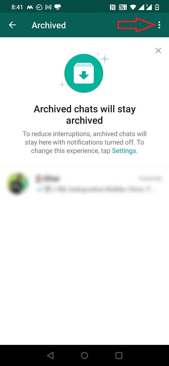 rimas tengok kotak ‘archive chat’ dekat whatsapp? ini cara nak buang!