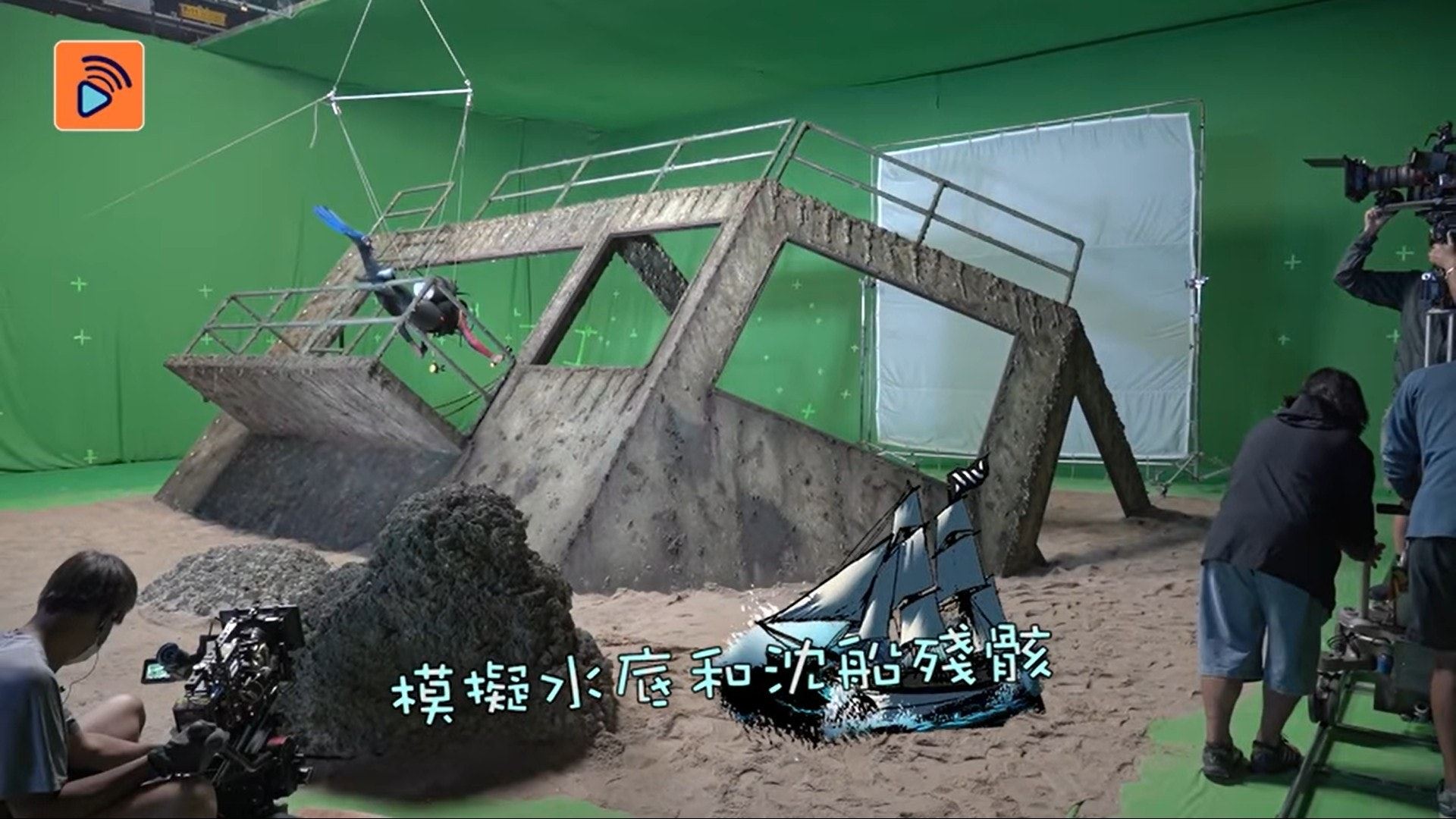 【影片】《刑侦日记》王浩信、王敏奕潜水戏原来是这样拍的❗️可说是电影级数制作🔥