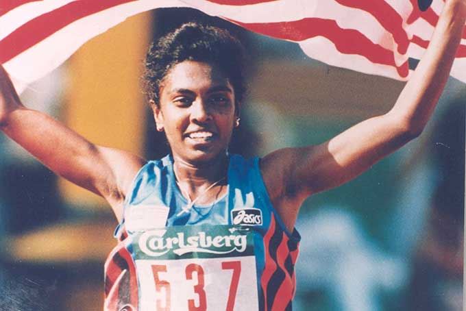 annastasia karen raj, the last malaysian indian female athlete to compete in the olympics !