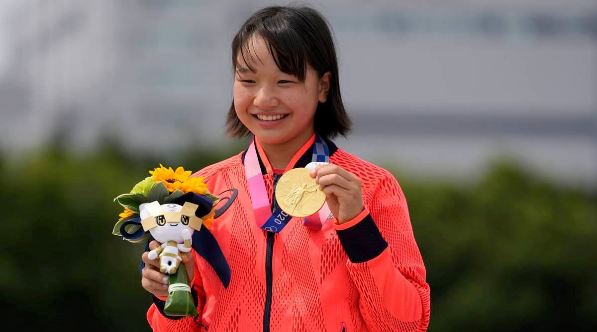 momiji nishiya lakar sejarah sebagai atlet termuda menang pingat emas di olimpik tokyo 2020