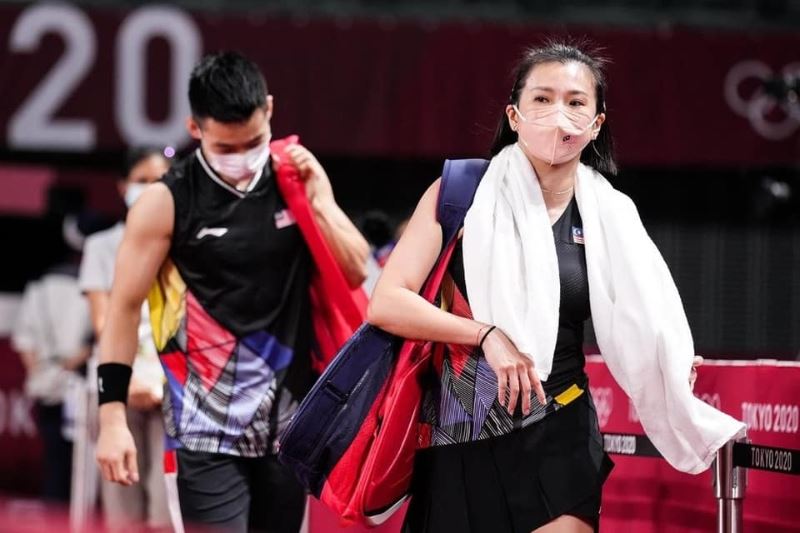 【东京奥运】坚持是为爸爸完成奥运梦❗️吴柳莹:希望大家说起混双还记得我❤️