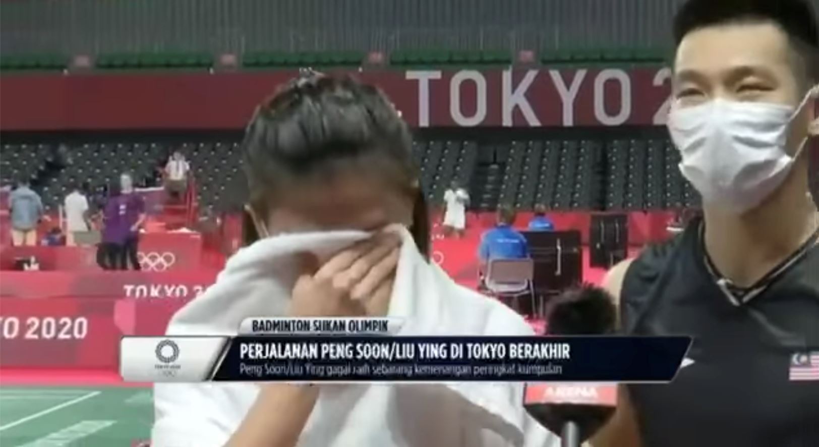 【东京奥运】坚持是为爸爸完成奥运梦❗️吴柳莹:希望大家说起混双还记得我❤️