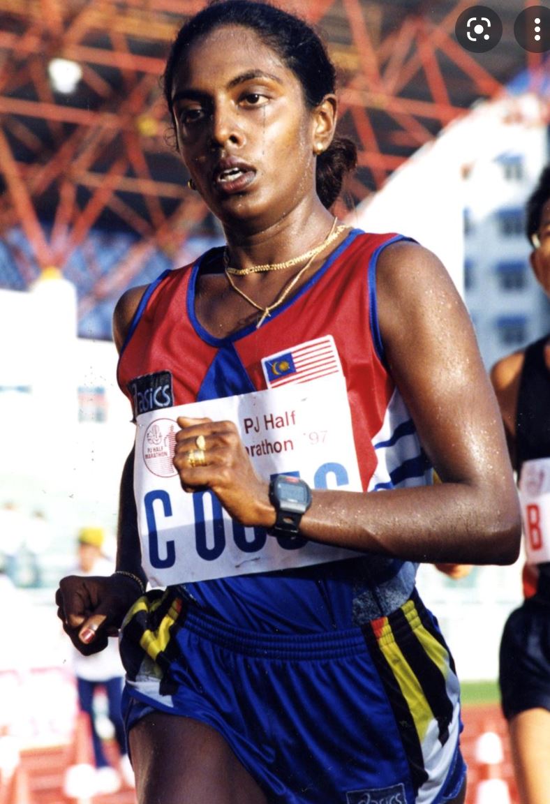 annastasia karen raj, the last malaysian indian female athlete to compete in the olympics !