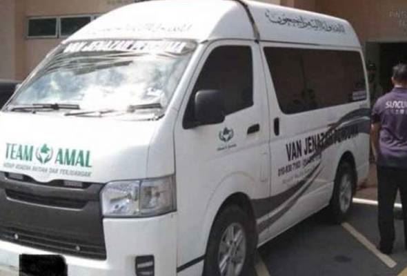 hanya guna van terpakai, khidmat van percuma bantu keluarga kurang mampu urus jenazah