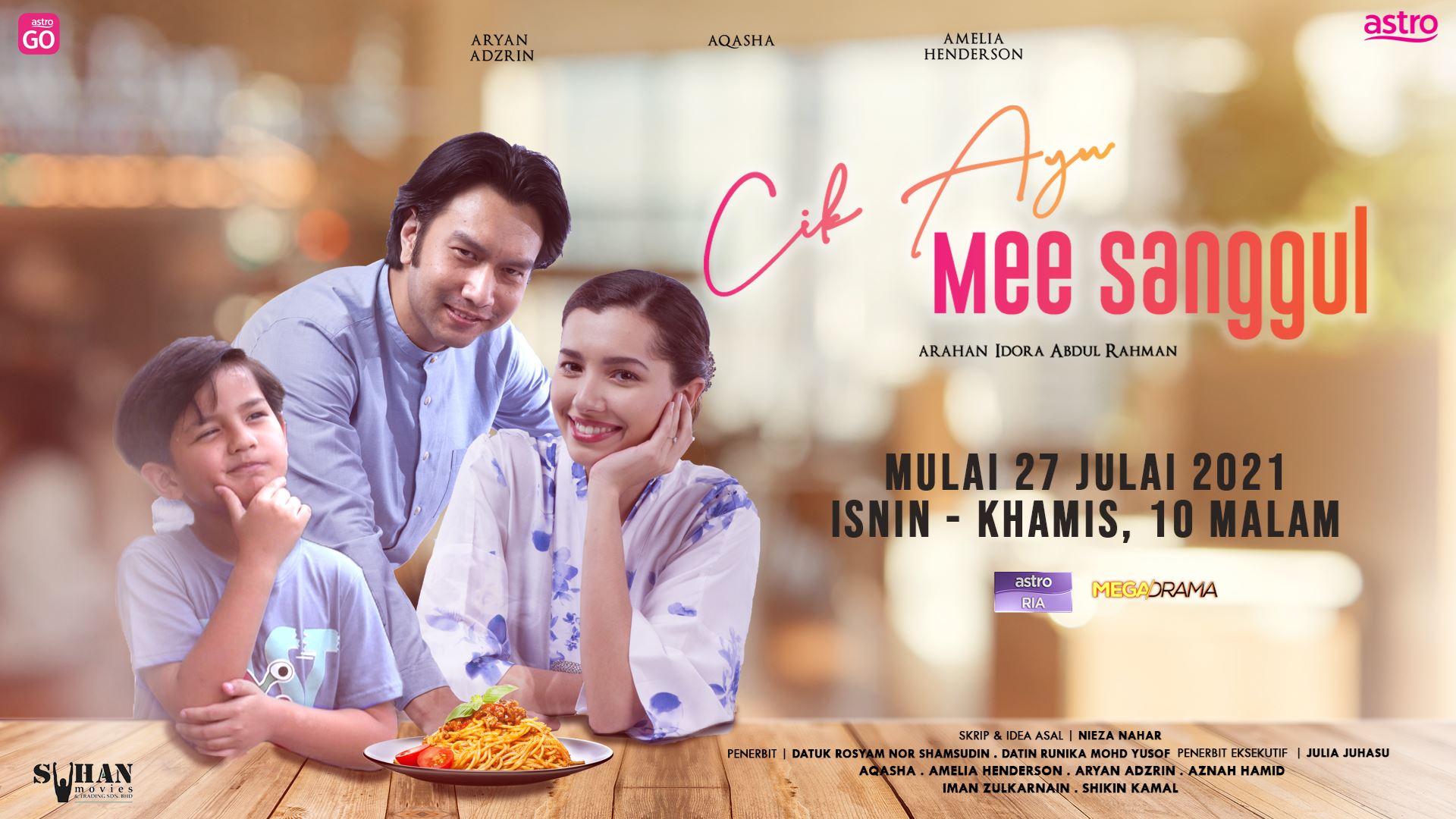 mana peminat drama melayu? ‘lockdown’ dan ‘cik ayu mee sanggul’ mula ditayangkan secara eksklusif di astro ria